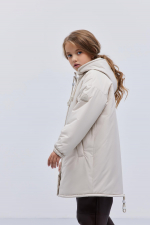 Пальто для девочки GnK С-837 превью фото